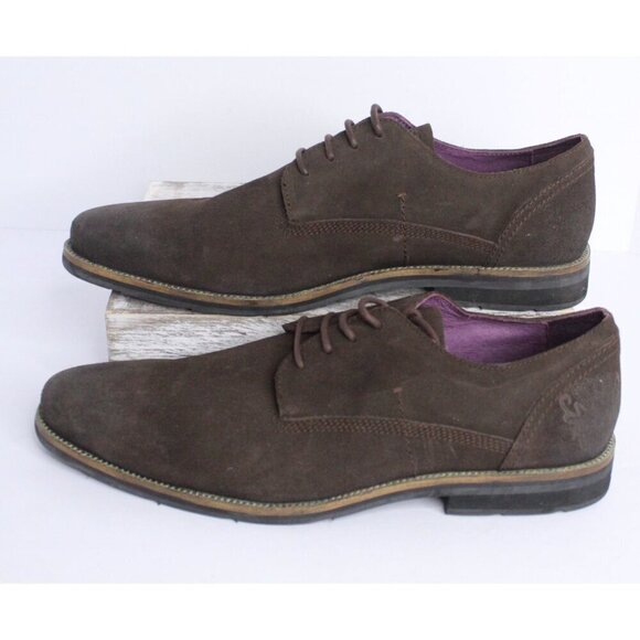 Blackstone Leather Wingtip Men\'s 10.5 M Brown Suede Dress‎ Shoes Vera Cuoio main image 7
